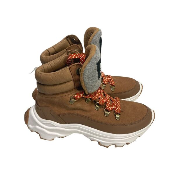 NEW SOREL Kinetic Breakthru Conquest Sneaker Boots Tan 7.5 Corp core Trail Cabin - Picture 2 of 9